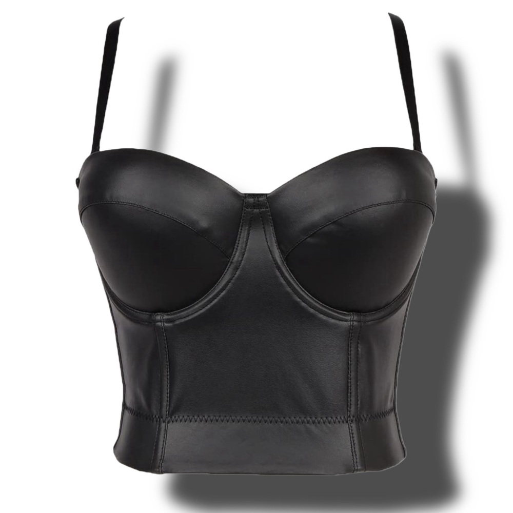 Black Bustier Top